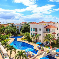 Отель Paseo del Sol by Royal Properties Плая-дель-Кармен балкон
