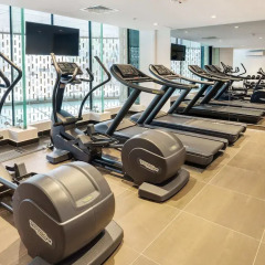 Radisson Blu Olympiyskiy Hotel фитнесс-зал