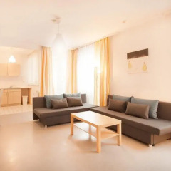 Отель Berlin Midtown Apartments Германия, Берлин - отзывы, цены и фото номеров - забронировать отель Berlin Midtown Apartments онлайн комната для гостей фото 3