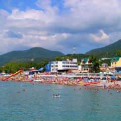 Гостиница Olympia Adler Guest House пляж