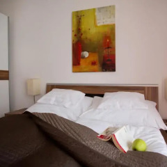 Отель Vivaldi ApartHotel Венгрия, Будапешт - отзывы, цены и фото номеров - забронировать отель Vivaldi ApartHotel онлайн комната для гостей фото 2