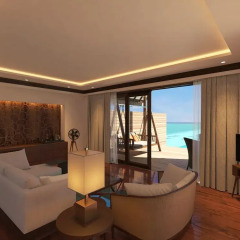 Отель Heritance Aarah Ocean Suites (Premium All Inclusive) Мальдивы, Медупару - отзывы, цены и фото номеров - забронировать отель Heritance Aarah Ocean Suites (Premium All Inclusive) онлайн комната для гостей фото 4