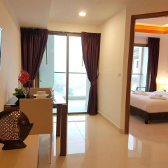 Отель C-View Residence Паттайя комната для гостей фото 5