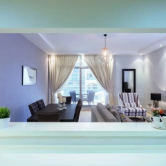 Отель Nasma Luxury Stays - Frond D Palm Jumeirah комната для гостей фото 5