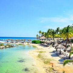 Отель Aventuras Club Lagoon пляж