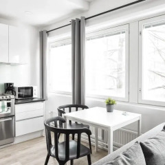 Отель Hiisi Homes Helsinki Haaga в номере