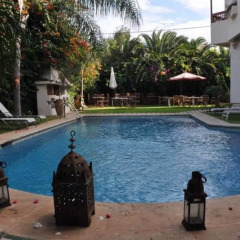 Отель Riad Dar Alhambra Марокко, Марракеш - отзывы, цены и фото номеров - забронировать отель Riad Dar Alhambra онлайн бассейн фото 3