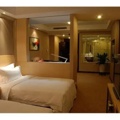 Отель Titan Times Hotel Китай, Сиань - отзывы, цены и фото номеров - забронировать отель Titan Times Hotel онлайн комната для гостей фото 3