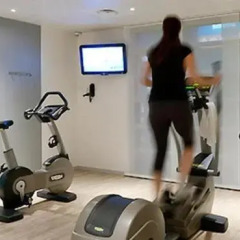 Отель Novotel Suites München Parkstadt Schwabing фитнесс-зал фото 3