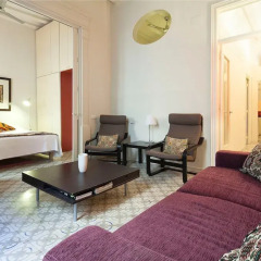 Отель Habitat Apartments Banys Испания, Барселона - отзывы, цены и фото номеров - забронировать отель Habitat Apartments Banys онлайн комната для гостей фото 4