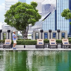 Апартаменты Sathorn Vista - Marriott Executive Apartments Бангкок приотельная территория фото 2