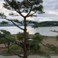 Отель Lake Side Inn Fujinami Яманакако пляж