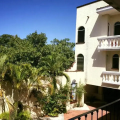Villas Alamos Hotel Apart Плая-дель-Кармен балкон