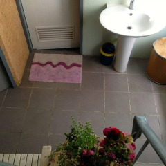 Отель The Backpacker Guesthouse ванная