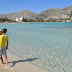 Отель Locazione Turistica Mondello House пляж фото 2