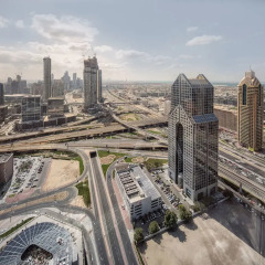 Отель Nasma Luxury Stays - Central Park Tower балкон