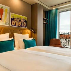 Отель Motel One Leipzig-Post комната для гостей фото 4