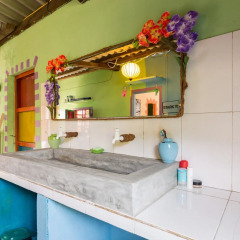Отель The Hoi An Hippie House ванная