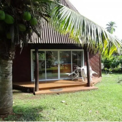 Отель Les Tipaniers Iti Bungalows фото 3