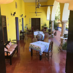 Отель Hacienda San Pedro Nohpat питание