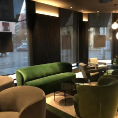 Отель El Moderne Hotel Испания, Хихон - отзывы, цены и фото номеров - забронировать отель El Moderne Hotel онлайн интерьер отеля
