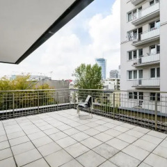 Отель P&O Apartments Sienna Польша, Варшава - отзывы, цены и фото номеров - забронировать отель P&O Apartments Sienna онлайн балкон