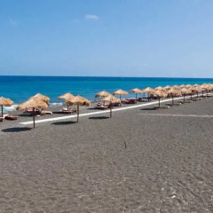 Отель Perivolos Sandy Village пляж