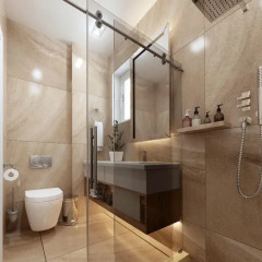 Отель Pefki Deluxe Residences Греция, Пефкохори - отзывы, цены и фото номеров - забронировать отель Pefki Deluxe Residences онлайн ванная