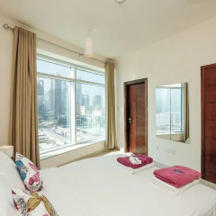 Отель Espace Holiday Homes - Burj View комната для гостей фото 2