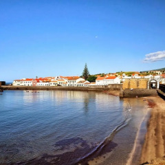 Отель Porto Pim Guest House пляж фото 2