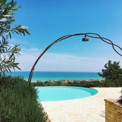 Отель Pamperduto Country Resort Потенца-Пичена бассейн