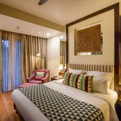 Отель Novotel Goa Resort and Spa Индия, Гоа - отзывы, цены и фото номеров - забронировать отель Novotel Goa Resort and Spa онлайн комната для гостей фото 2