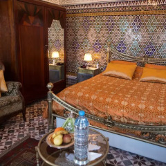 Отель Dar El Kebira Salam Марокко, Рабат - отзывы, цены и фото номеров - забронировать отель Dar El Kebira Salam онлайн комната для гостей фото 5