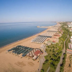 Отель Side Crown Palace - All Inclusive пляж фото 2