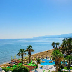 Отель Zephyros Beach пляж фото 2