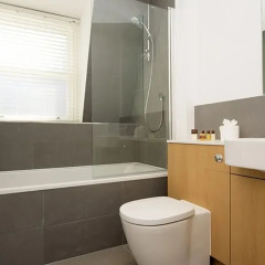 Отель City Marque Monument Serviced Apartments Великобритания, Лондон - отзывы, цены и фото номеров - забронировать отель City Marque Monument Serviced Apartments онлайн ванная фото 2