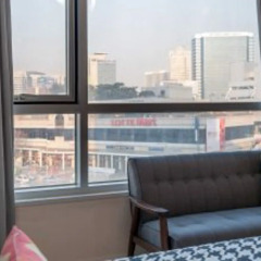 Отель J Loft Seoul Station балкон