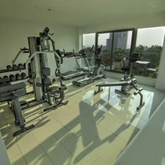 Отель C-View Boutique фитнесс-зал фото 3