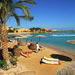 Отель Steigenberger Golf Resort El Gouna пляж фото 2