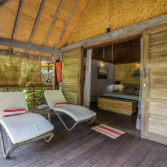 Отель Green Lodge Moorea балкон