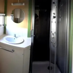 Отель Coll Vert Camping ванная фото 2