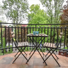 Отель Apartamenty Radowid w centrum z basenem i parkingiem Польша, Закопане - отзывы, цены и фото номеров - забронировать отель Apartamenty Radowid w centrum z basenem i parkingiem онлайн балкон