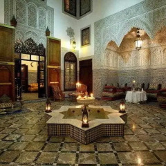 Отель Riad Fes El Bali Марокко, Фес - отзывы, цены и фото номеров - забронировать отель Riad Fes El Bali онлайн интерьер отеля