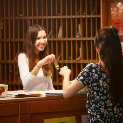 Strawberry Hostel Vienna интерьер отеля
