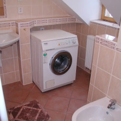 Отель Apartmany U Divadla Чехия, Карловы Вары - отзывы, цены и фото номеров - забронировать отель Apartmany U Divadla онлайн ванная