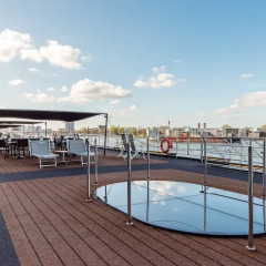 Отель Hotelships Holland - MS Charles Dickens Германия, Кёльн - отзывы, цены и фото номеров - забронировать отель Hotelships Holland - MS Charles Dickens онлайн бассейн фото 2