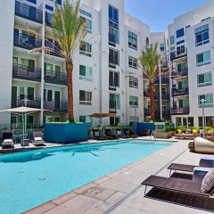 Отель Wilshire La Brea США, Лос-Анджелес - отзывы, цены и фото номеров - забронировать отель Wilshire La Brea онлайн бассейн