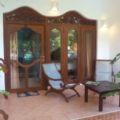 Отель Panchi Villa Шри-Ланка, Бентота - отзывы, цены и фото номеров - забронировать отель Panchi Villa онлайн балкон