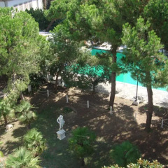 Отель Апарт-Отель Residenza Grand Hotel Riccione Италия, Риччоне - отзывы, цены и фото номеров - забронировать отель Апарт-Отель Residenza Grand Hotel Riccione онлайн пляж