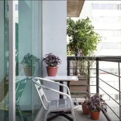 Отель Trendy Suite With Terrace in Polanco Мехико балкон